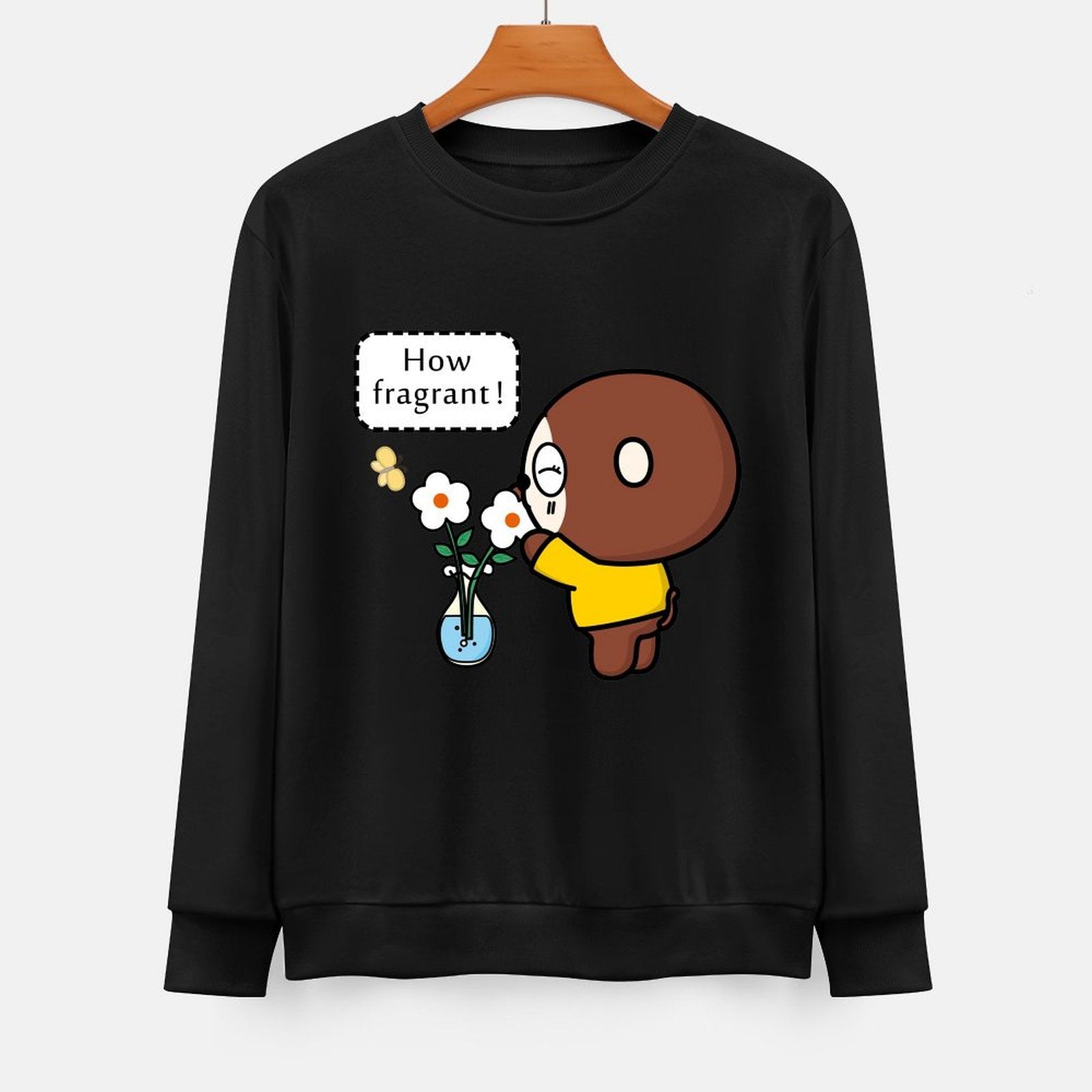 Front Patterned Long Sleeve TopEverydayWear PremiumSeries